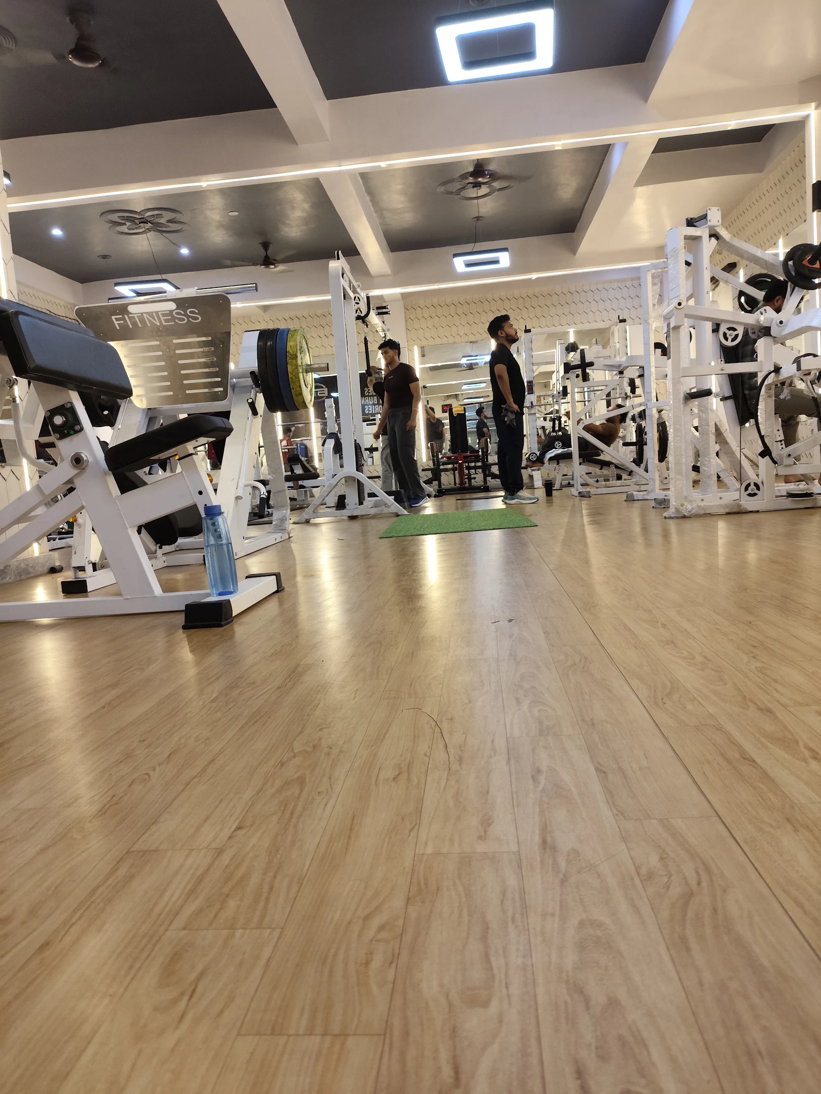 Strength equipment presentation imagery